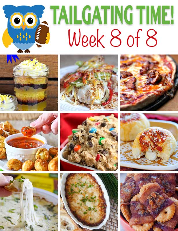 Tailgating Food Ideas Week 8 {of 8}