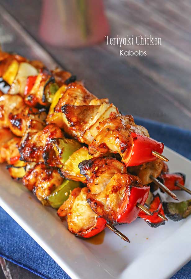 Teriyaki Chicken Kabobs