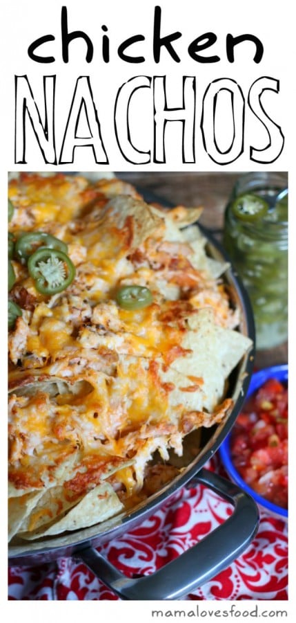 Easy Chicken Nachos