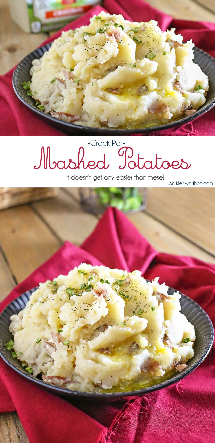 Crock Pot Mashed Potatoes