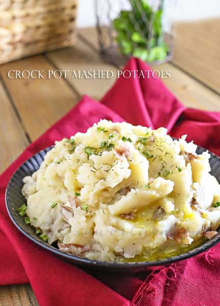 Crock Pot Mashed Potatoes