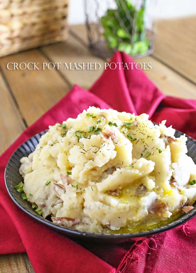 Crock Pot Mashed Potatoes