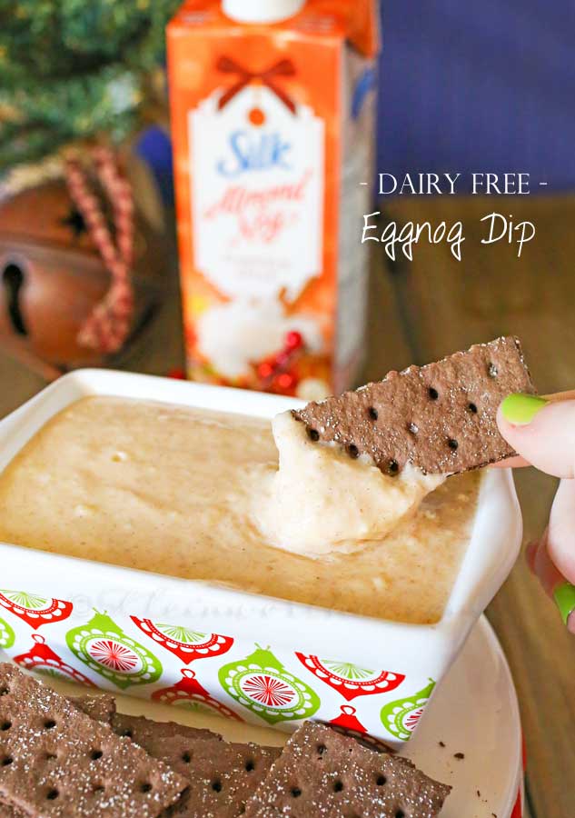 Dairy Free Eggnog Dip