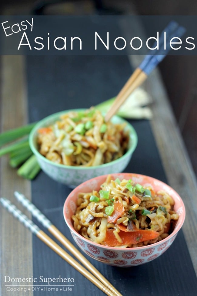 Easy Asian Noodles