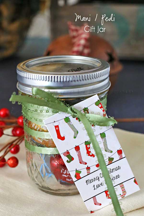 Mani-Pedi Gift Jar