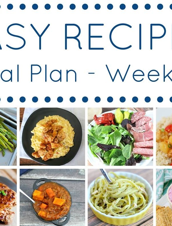 Easy Dinner Recipes Meal Plan Week 19