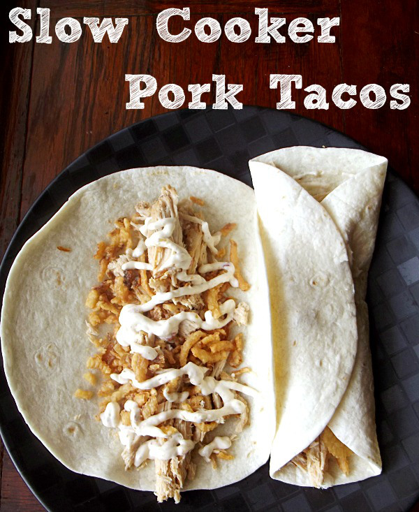 Slow Cooker Pork Tacos