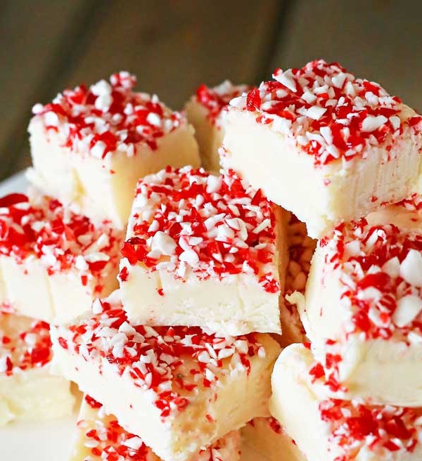 Candy Cane Fudge