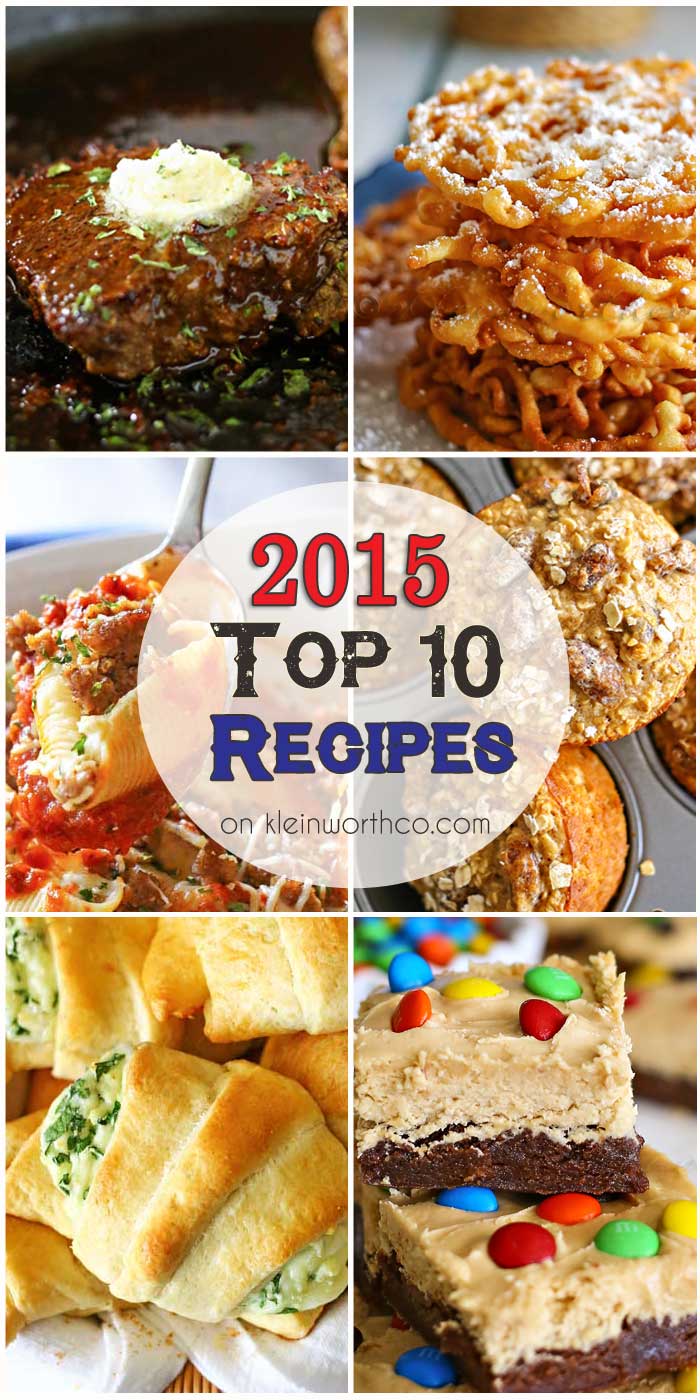 2015 Top 10 Recipes