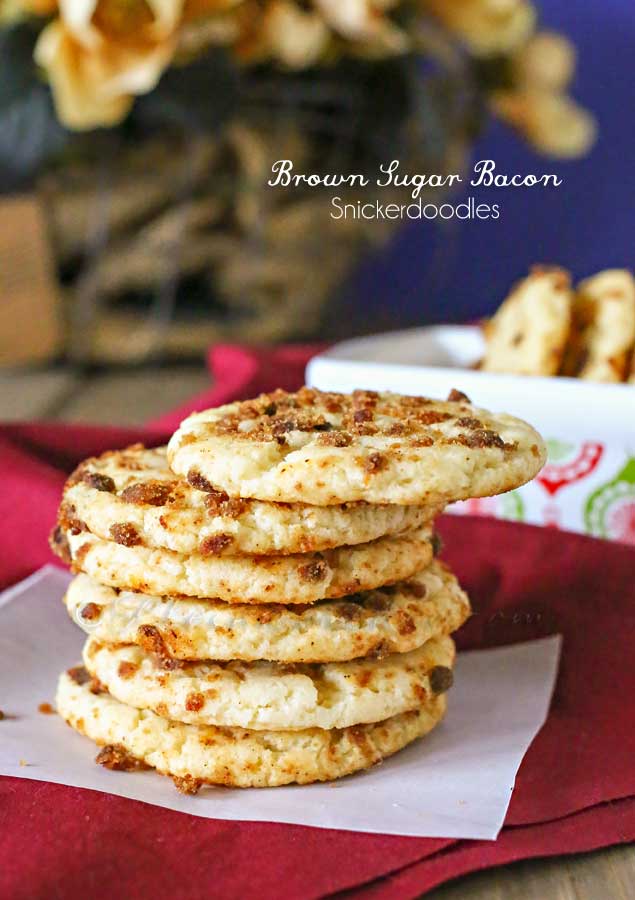 Brown Sugar Bacon Snickerdoodles