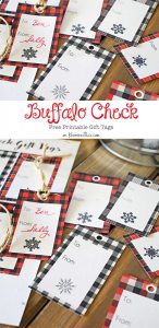 Buffalo Check Free Printable Gift Tags - Yummi Haus