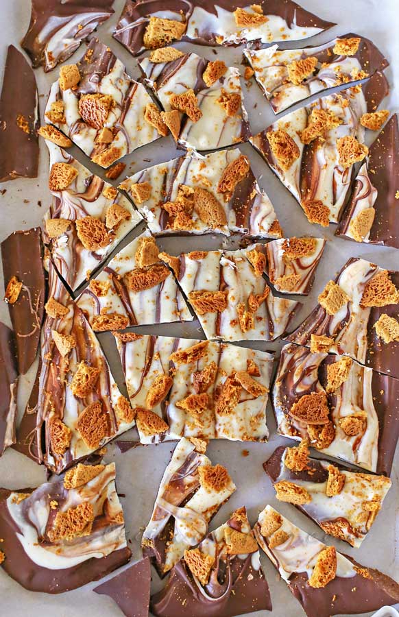 Gingerbread Cookie Bark