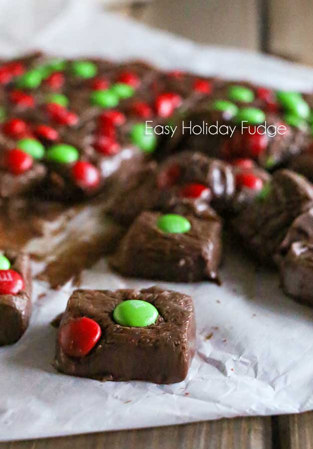 Easy Holiday Fudge