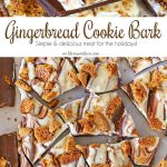 Gingerbread Cookie Bark