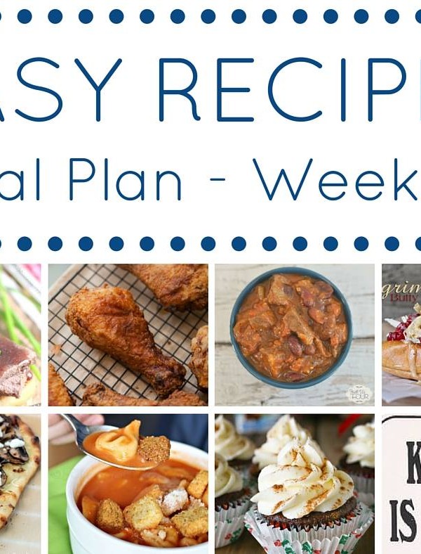 Easy Dinner Recipes Meal Plan Week 22