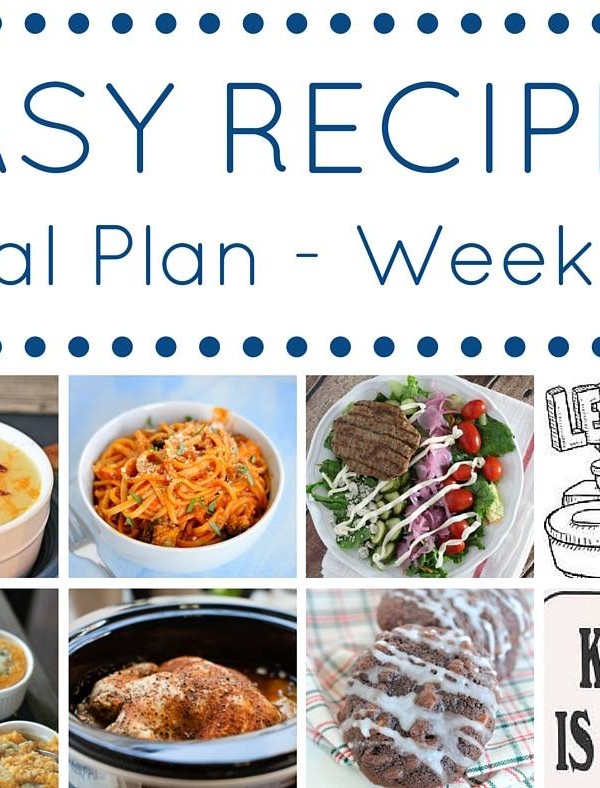 Easy Dinner Recipes Meal Plan Week 24