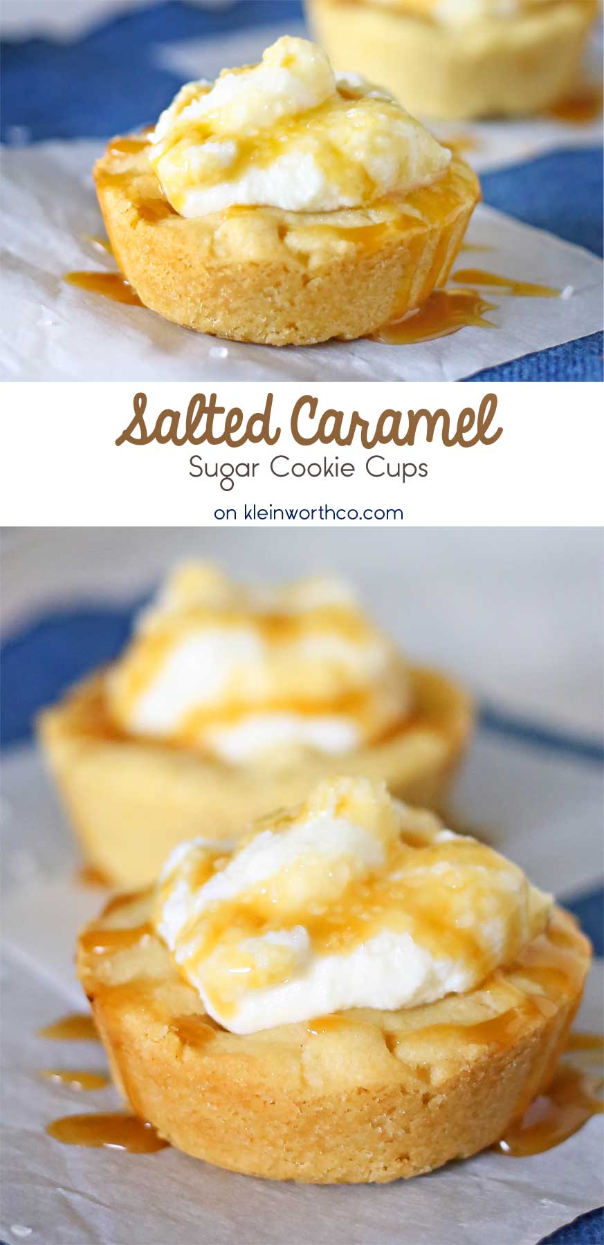 Salted Caramel Sugar Cookie Cups - Taste of the Frontier