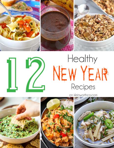 12 Healthy New Year Recipes