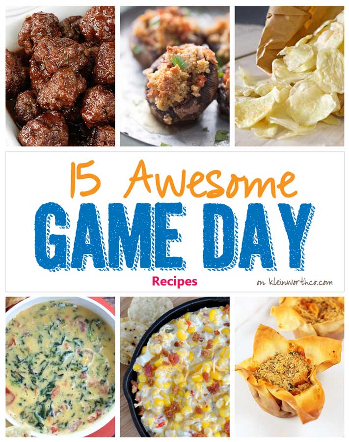 15 Awesome Game Day Recipes