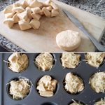 Garlic Parmesan Pull Apart Biscuits - loaded with homemade Italian Garlic Butter & Parmesan cheese. Ready in 20 minutes. Don't miss the recipe for the butter too! It's AMAZING on everything.