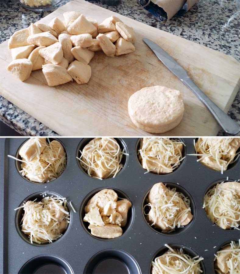 Garlic Parmesan Pull Apart Biscuits