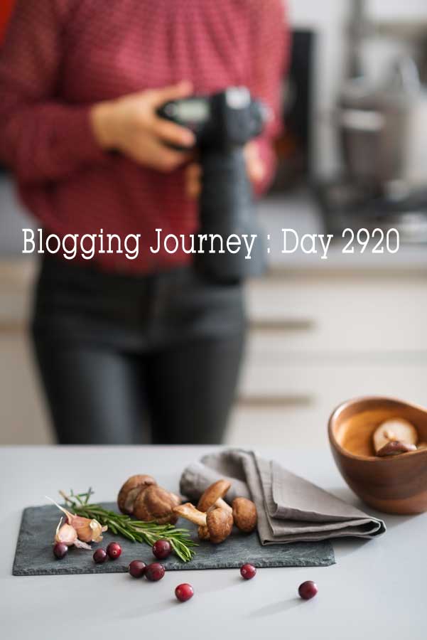 Blogging Journey: Day 2920