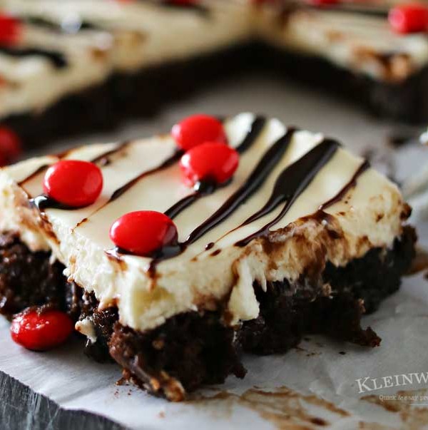 Red Hot Cheesecake Brownie Bars