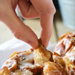 Cinnamon Roll Pull Apart Bread