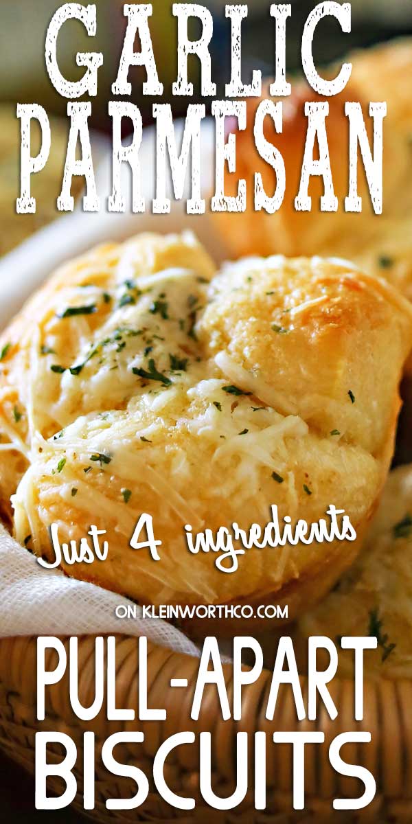 Garlic Parmesan Pull Apart Biscuits