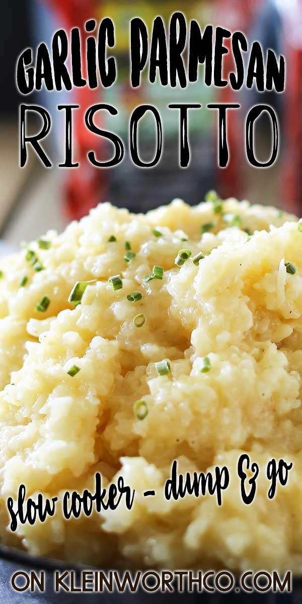 Slow Cooker Parmesan Risotto