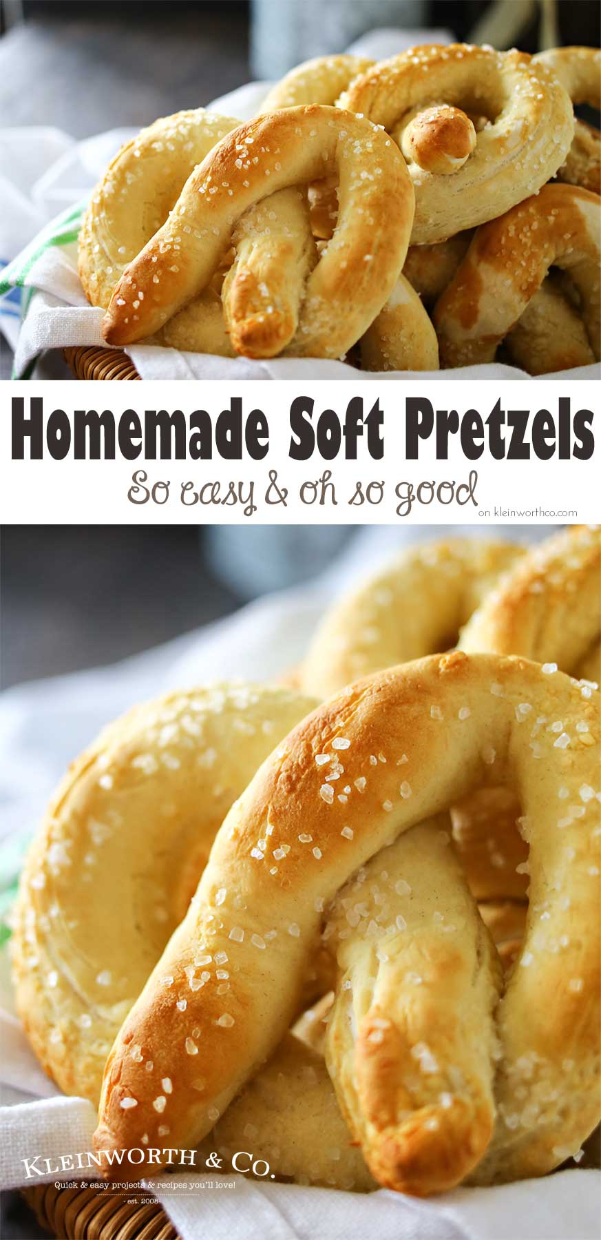 Homemade Soft Pretzels