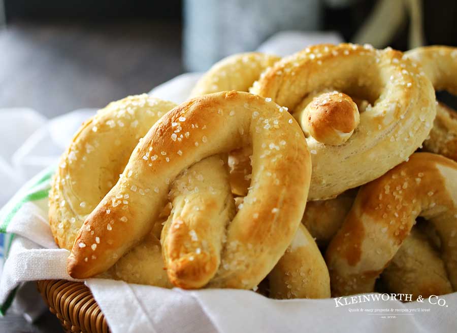 Homemade Soft Pretzels