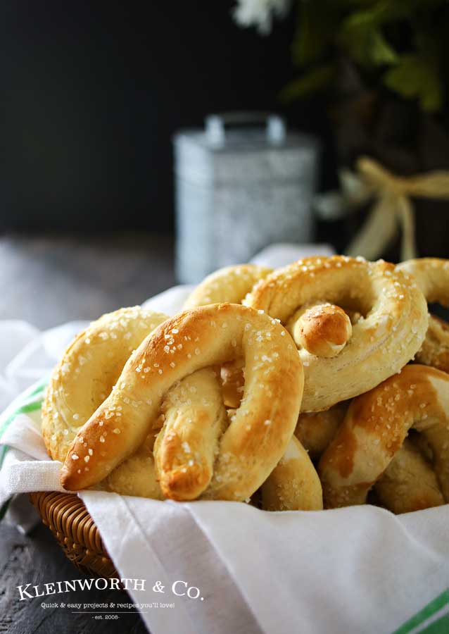 Homemade Soft Pretzels