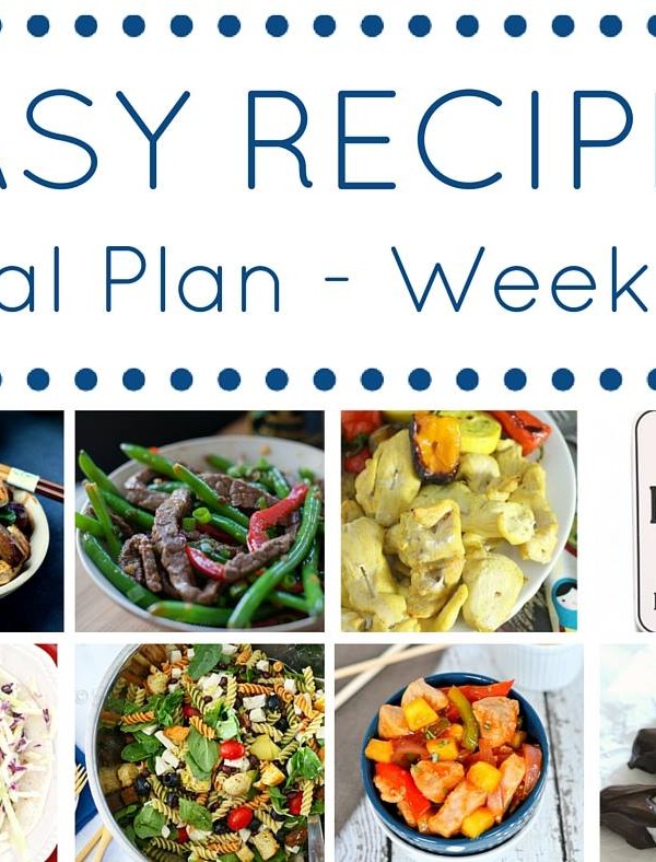 Easy Dinner Recipes Meal Plan Week 26