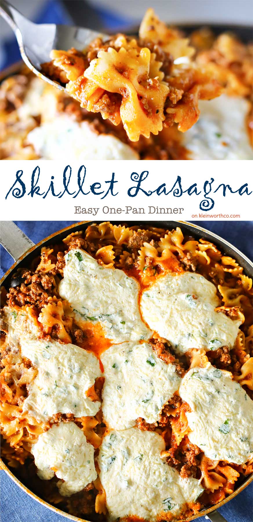 Skillet Lasagna