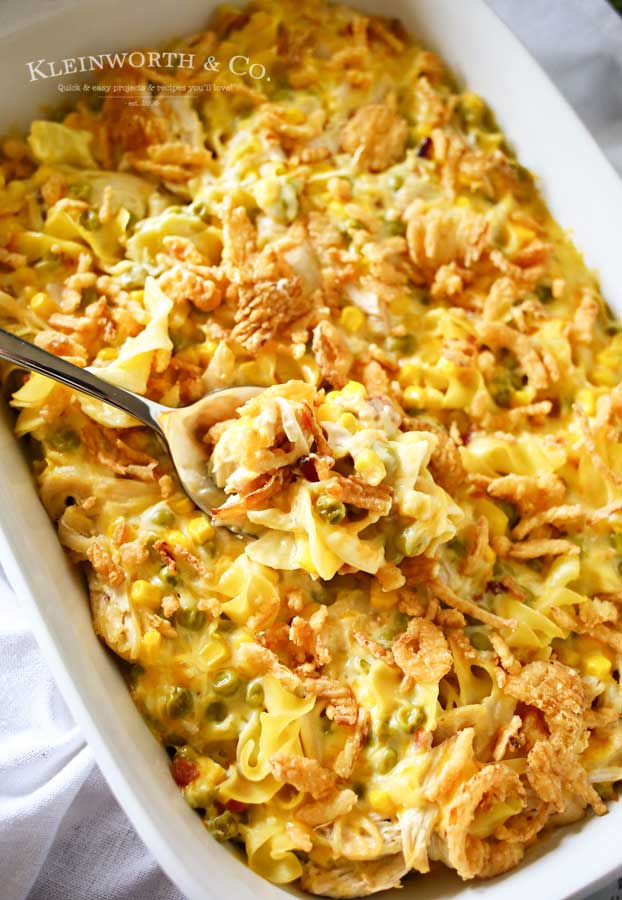 Chicken Noodle Casserole recipe