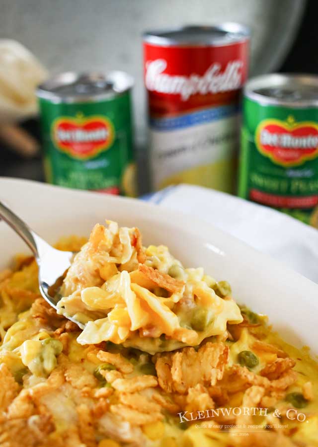 Easy Chicken Noodle Casserole