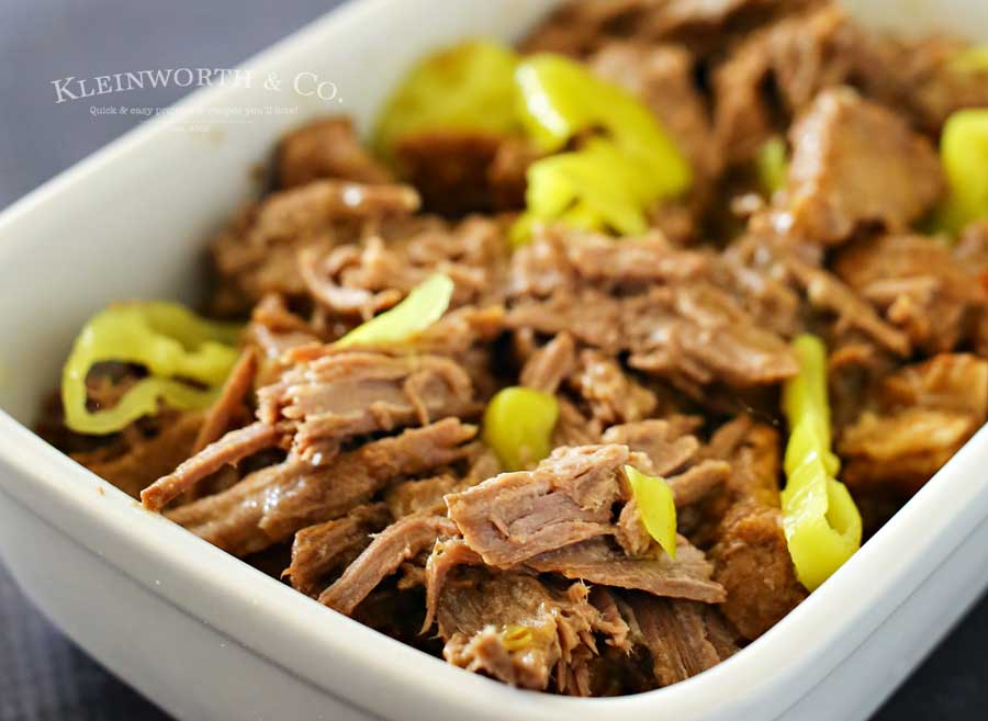 Easy family dinner ideas get even better when you add crockpot recipes like this Easy Mississippi Roast to the menu. Just toss & go for an AMAZING meal that the whole family will love. Serve over rice, mashed potatoes or even in tacos. It's a DELICIOUS dinner you will make again & again.