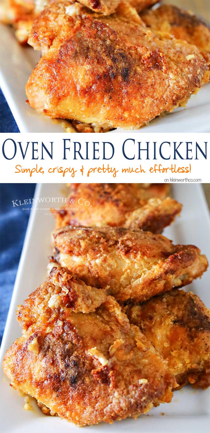 Oven Fried Chicken