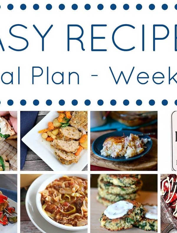 Easy Dinner Recipes Meal Plan Week 31 takes the guesswork out of meal time. Easy, budget friendly & delicious dinner recipe ideas to please your family.