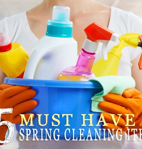 It's time to scour the house & purge the clutter. These Top 5 Must Have Spring Cleaning Items will help you get your nest sparkling clean & fresh in no time!