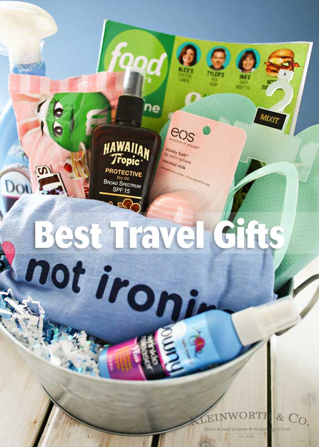 We're getting closer to travel season! Here are my <strong>Best Travel Gifts</strong> that all you jet-setters will appreciate to help stay fresh & pulled together. Just a few creature comforts with some necessities mixed in are perfect for those that are always on the go or just getting ready to set off on an epic trip.