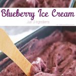 Simple Blueberry Ice Cream is a delicious dairy-free, 3-ingredient recipe with just blueberries, bananas & honey. It takes just a couple minutes & a blender! It's a nutritious dessert that you won't feel guilty about.