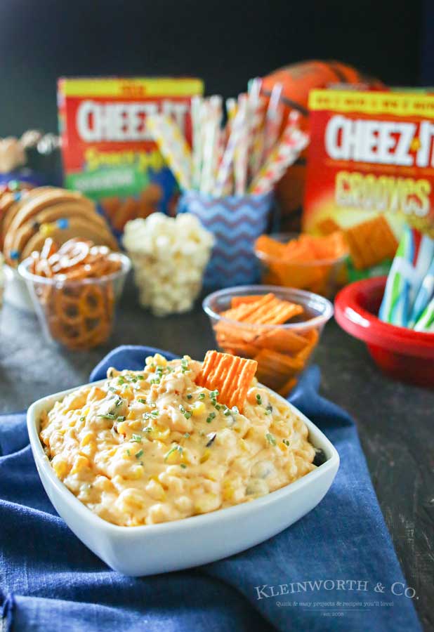 Cheesy Corn Dip - slow cooker