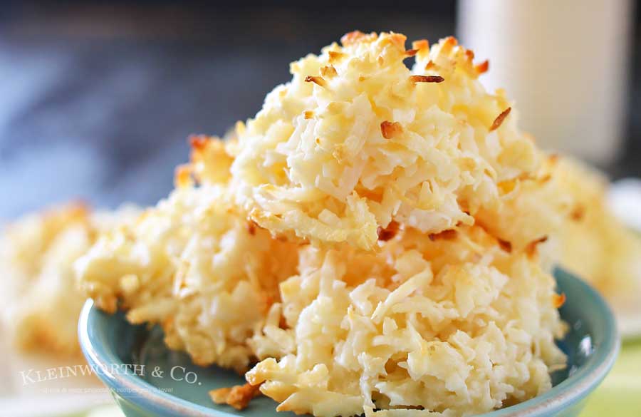 Coconut Macaroons for Easter