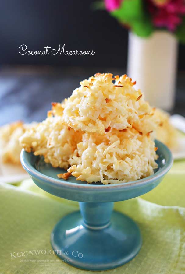 Coconut Macaroons- easy recipe