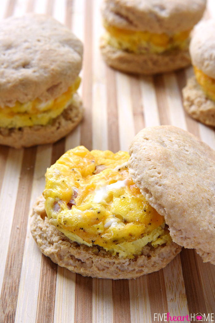 Easy Freezer Breakfast Sandwiches