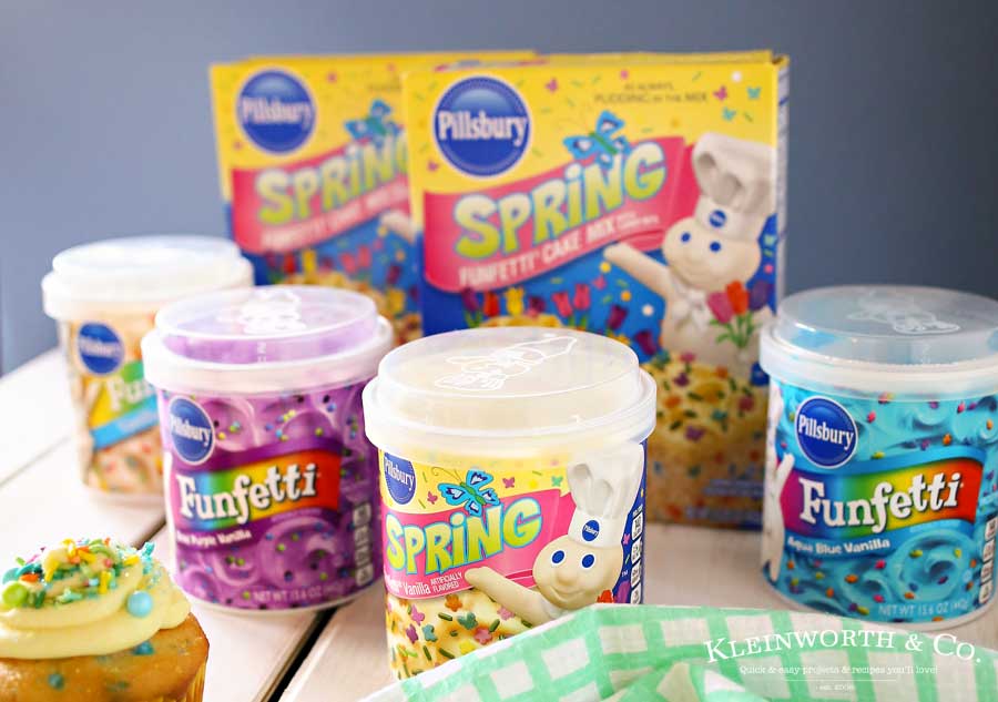 Have fun & get creative with this Easter with Funfetti® Easter Cupcakes. They are an adorable Easter dessert idea that's great for your celebration! Decorating cupcakes is so much more fun than decorating eggs. With vibrant colors & an abundance of sprinkles, we can really bring out the imagination too.