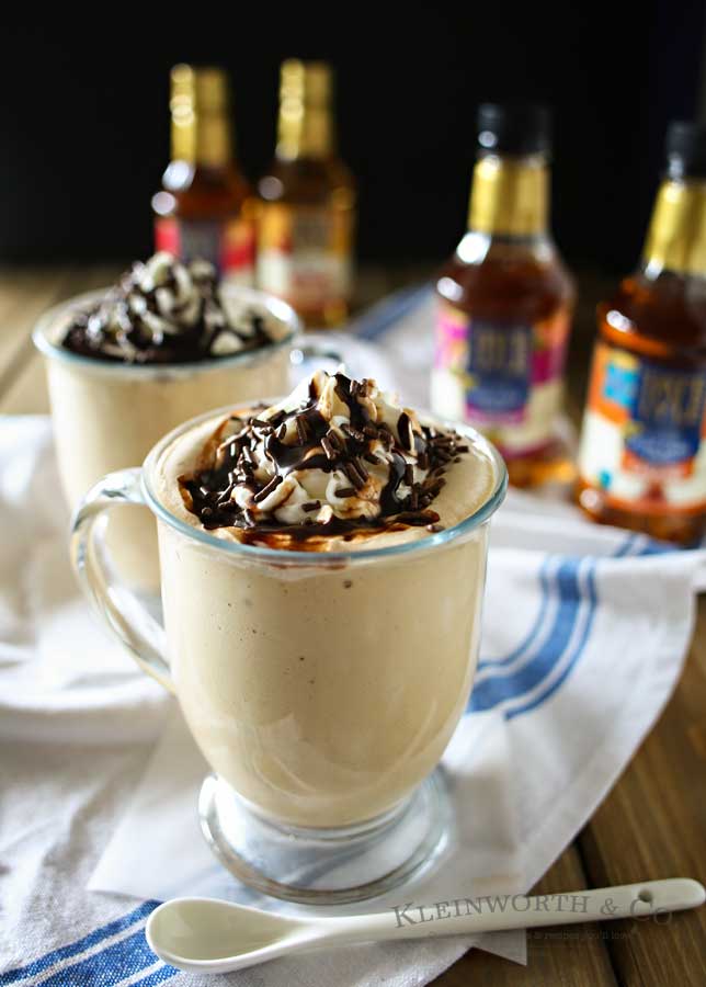 If you love to re-create your favorite coffee house drinks then you are going to LOVE this recipe. It's your favorite coffee loaded with caramel, hazelnut & chocolate flavors- YUM. Your morning coffee just got better with this BRILLIANT Hazelnut Caramel Mocha. Definitely my favorite way to start the day & it's so easy!