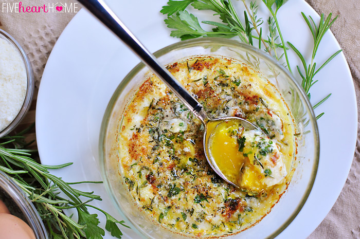 Herb Baked Eggs